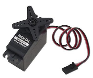 Standard Servo from Parallax Inc. (#900-00005)