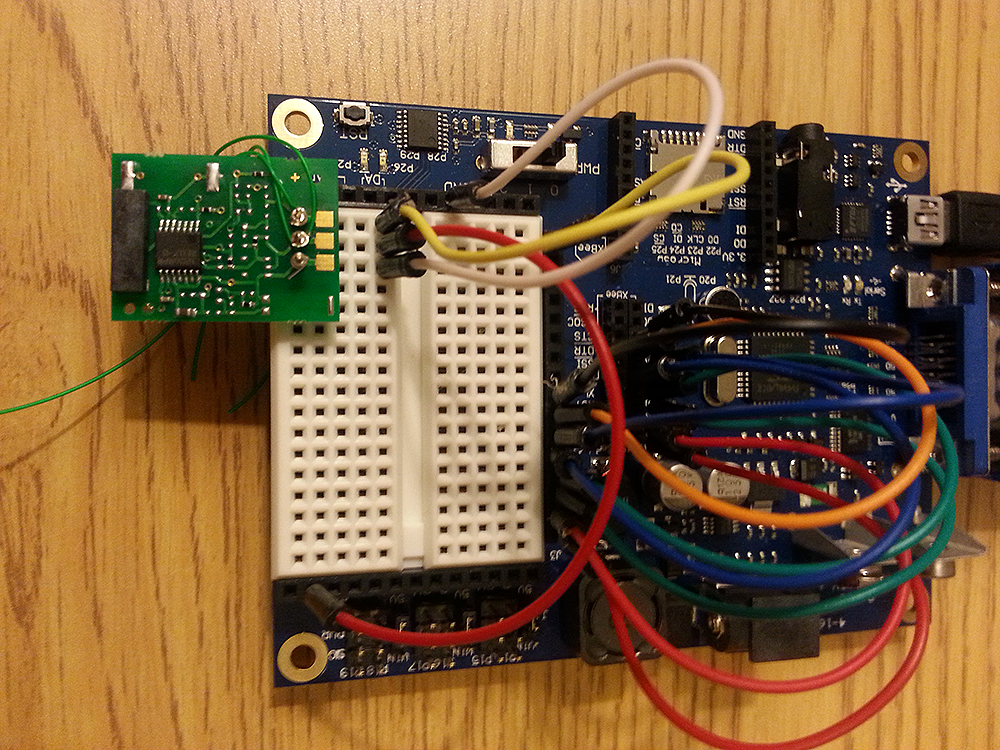 Hydrotron project close-up.