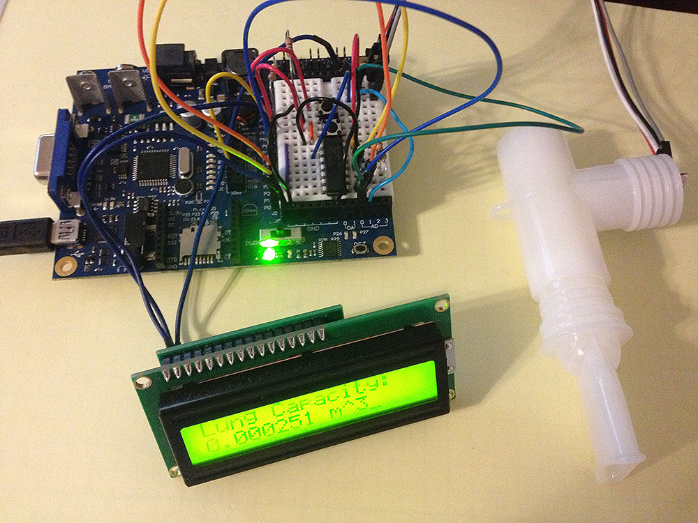 Pulmonary Capacity Analyzer system.