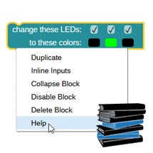 Scribbler 3 Robot Block Reference